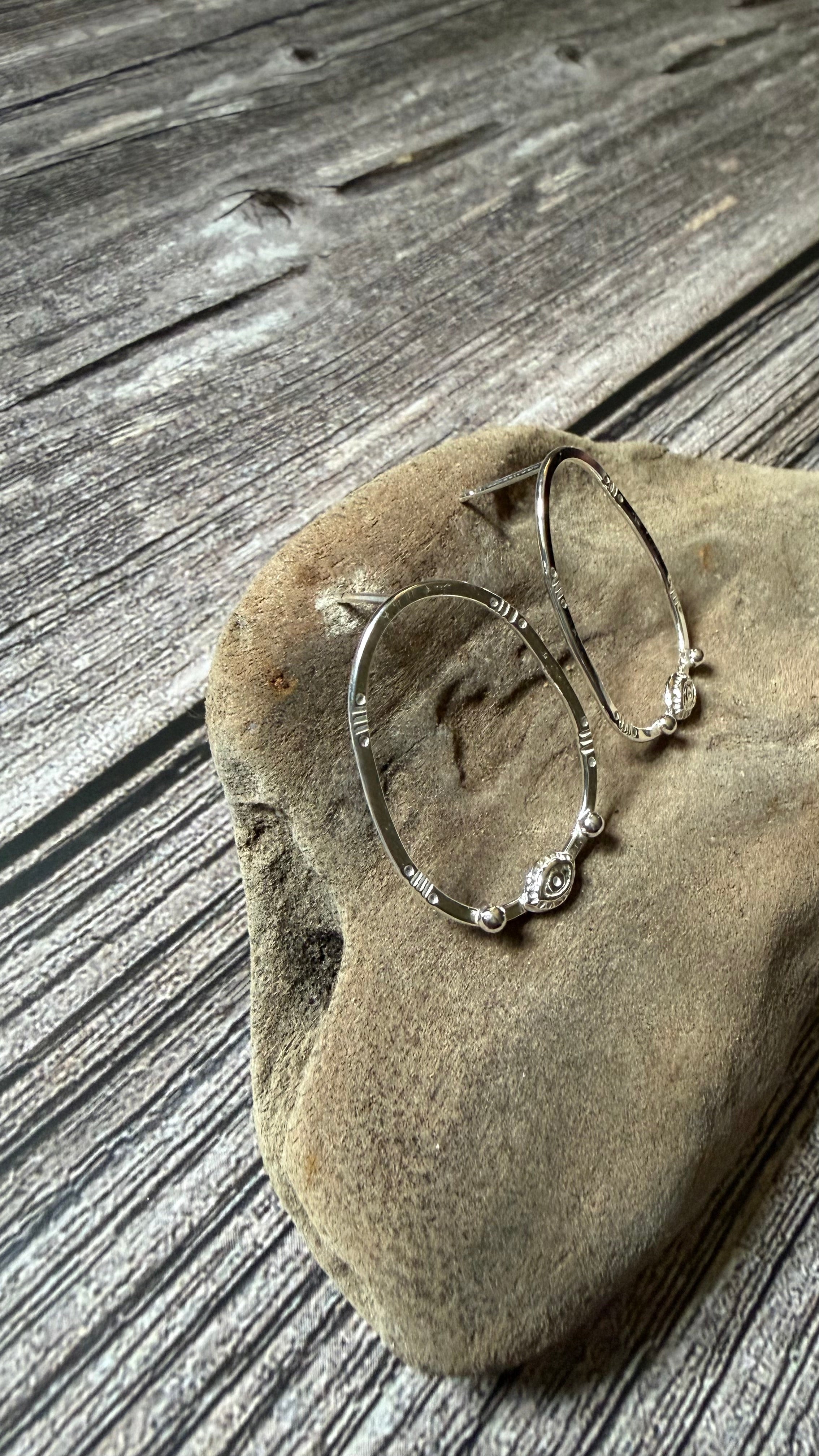 My Tribe evil eye stud earrings