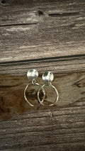 Lulu silver studs