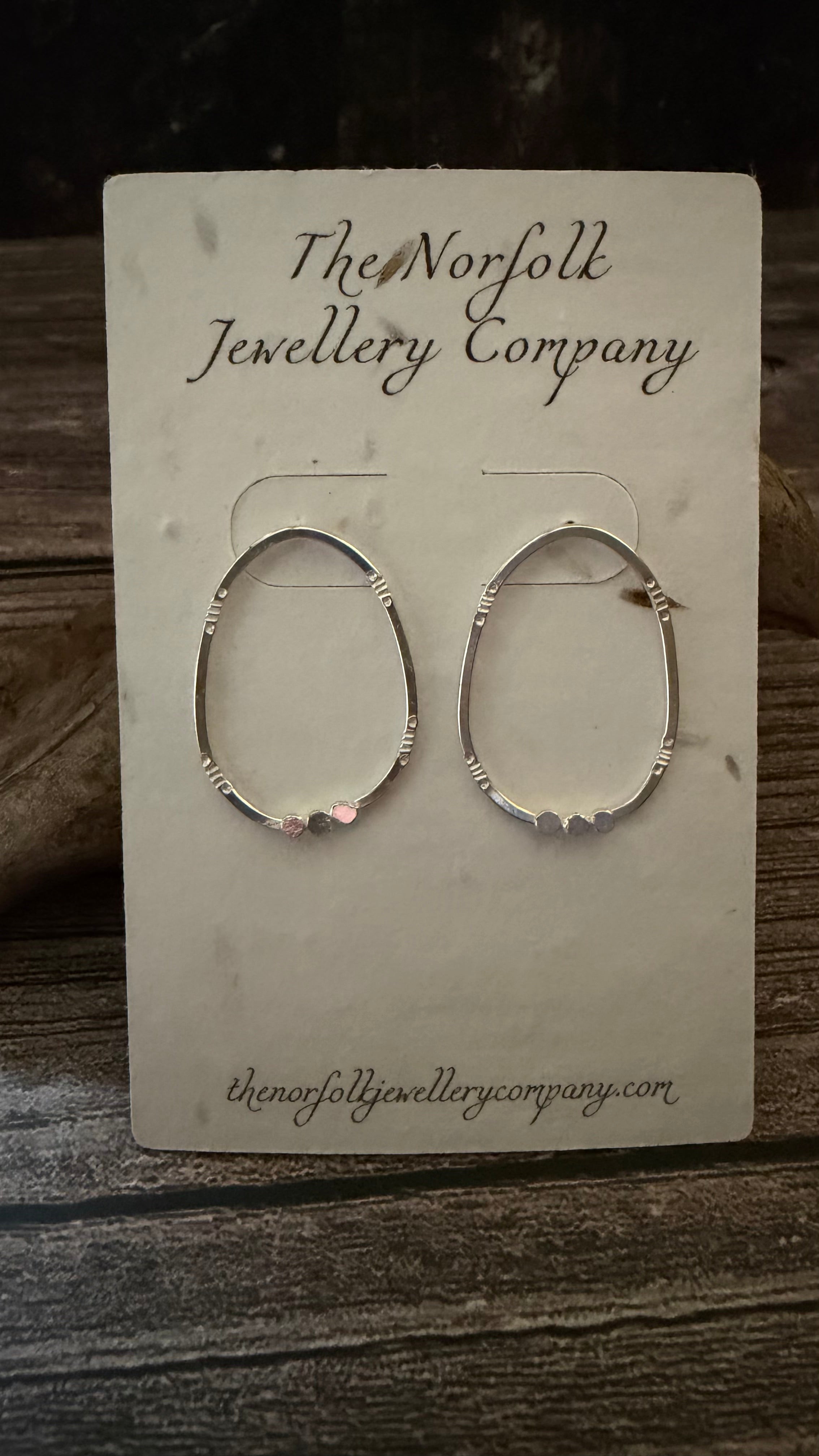 My Tribe Silver stud earrings