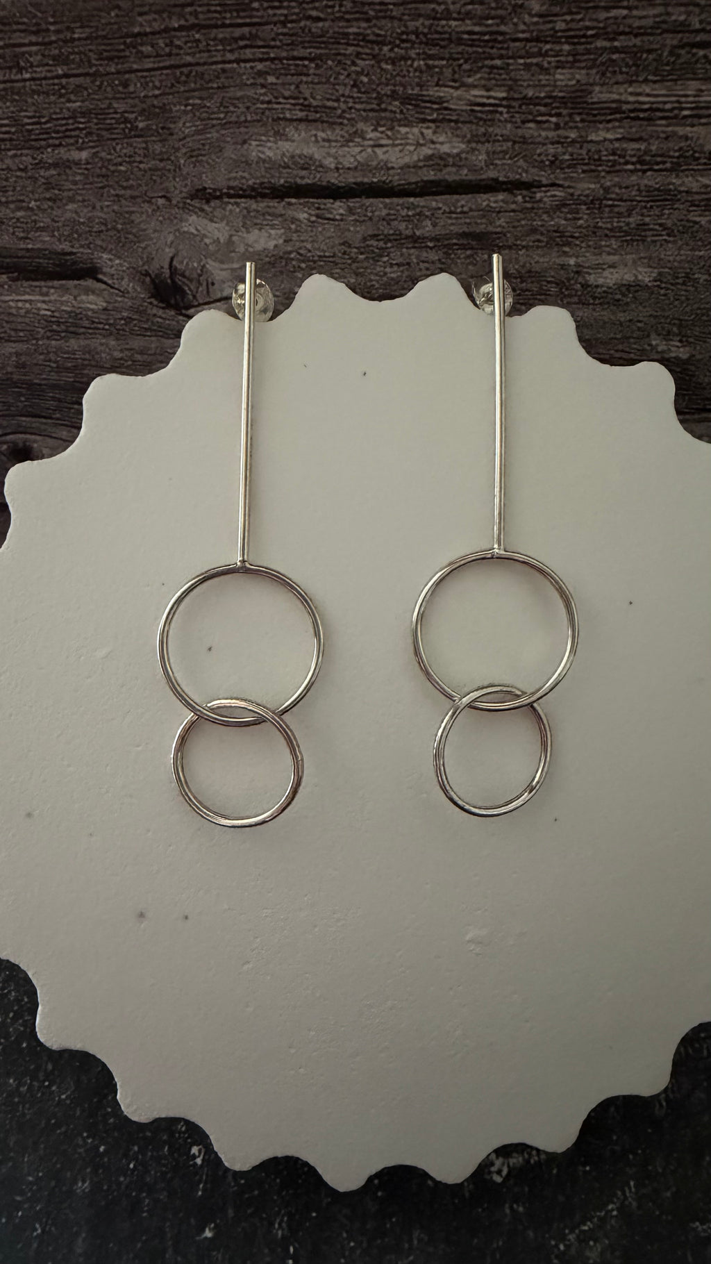 Quidditch Hoop stud earrings