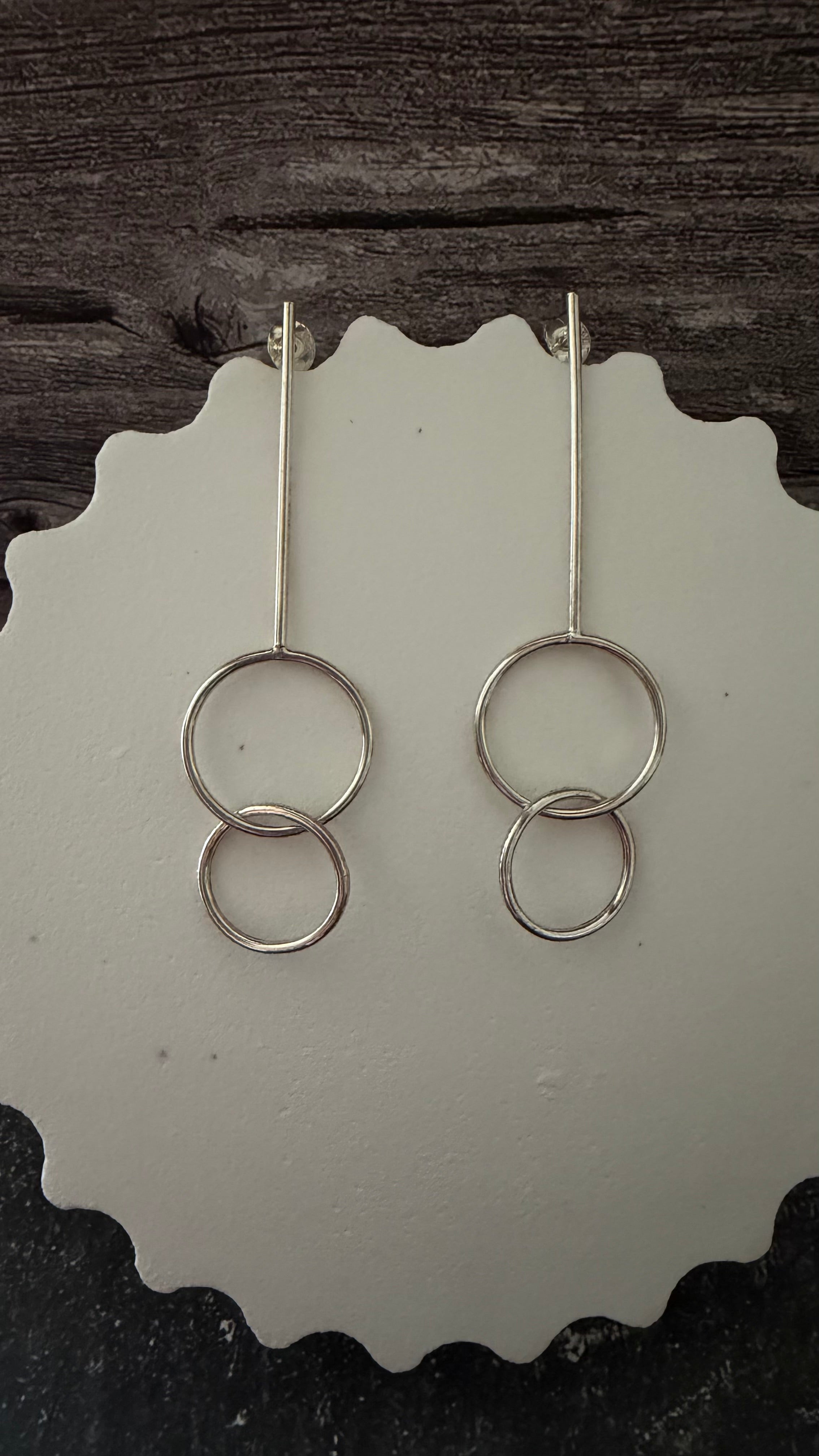 Quidditch Hoop stud earrings