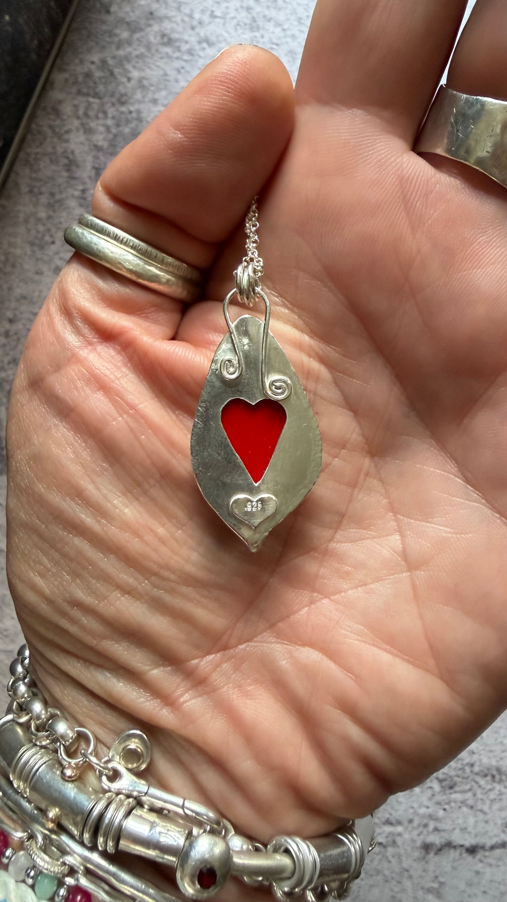 Rosarita drop necklace