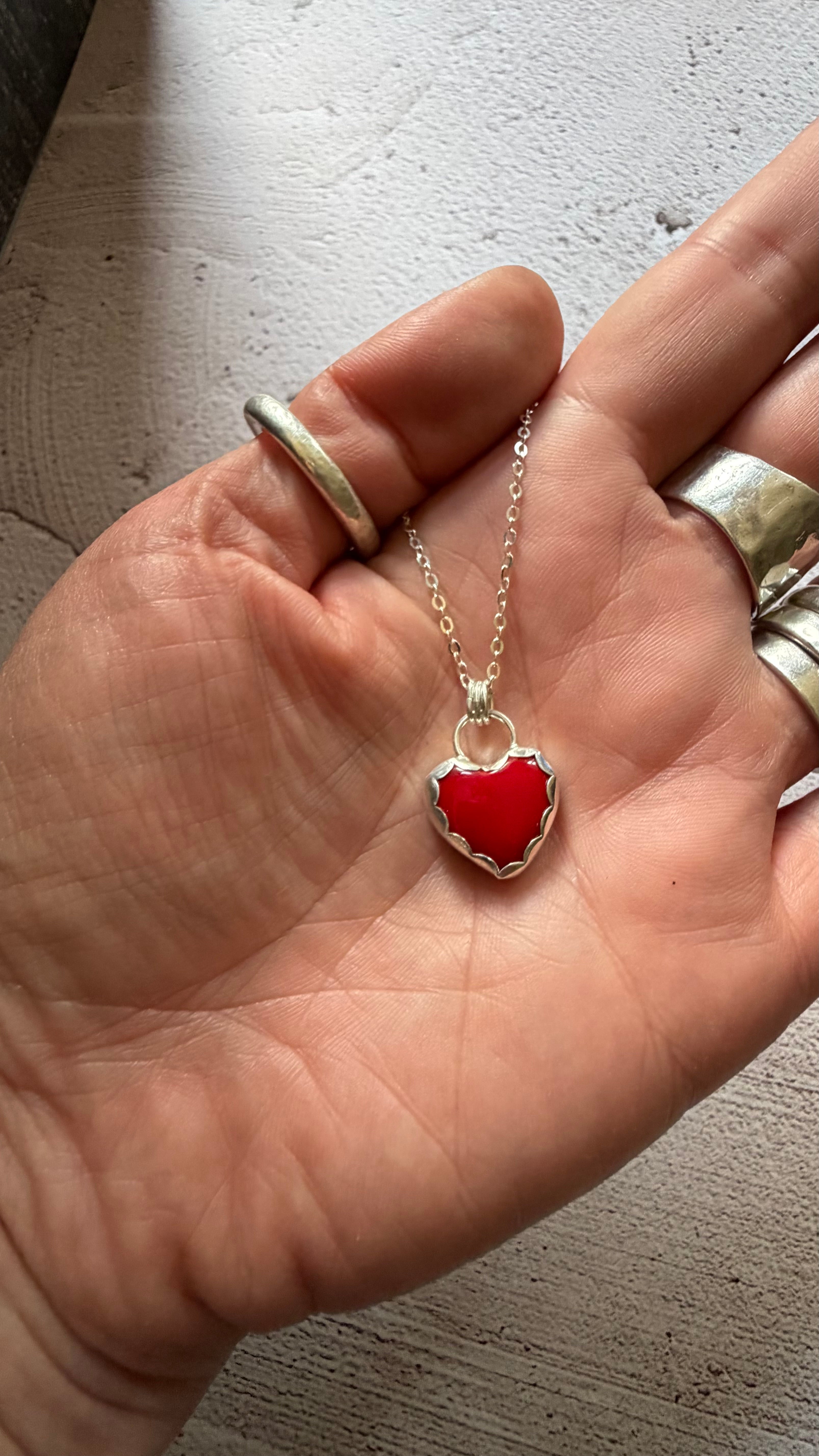 Rosarita Heart Pendant