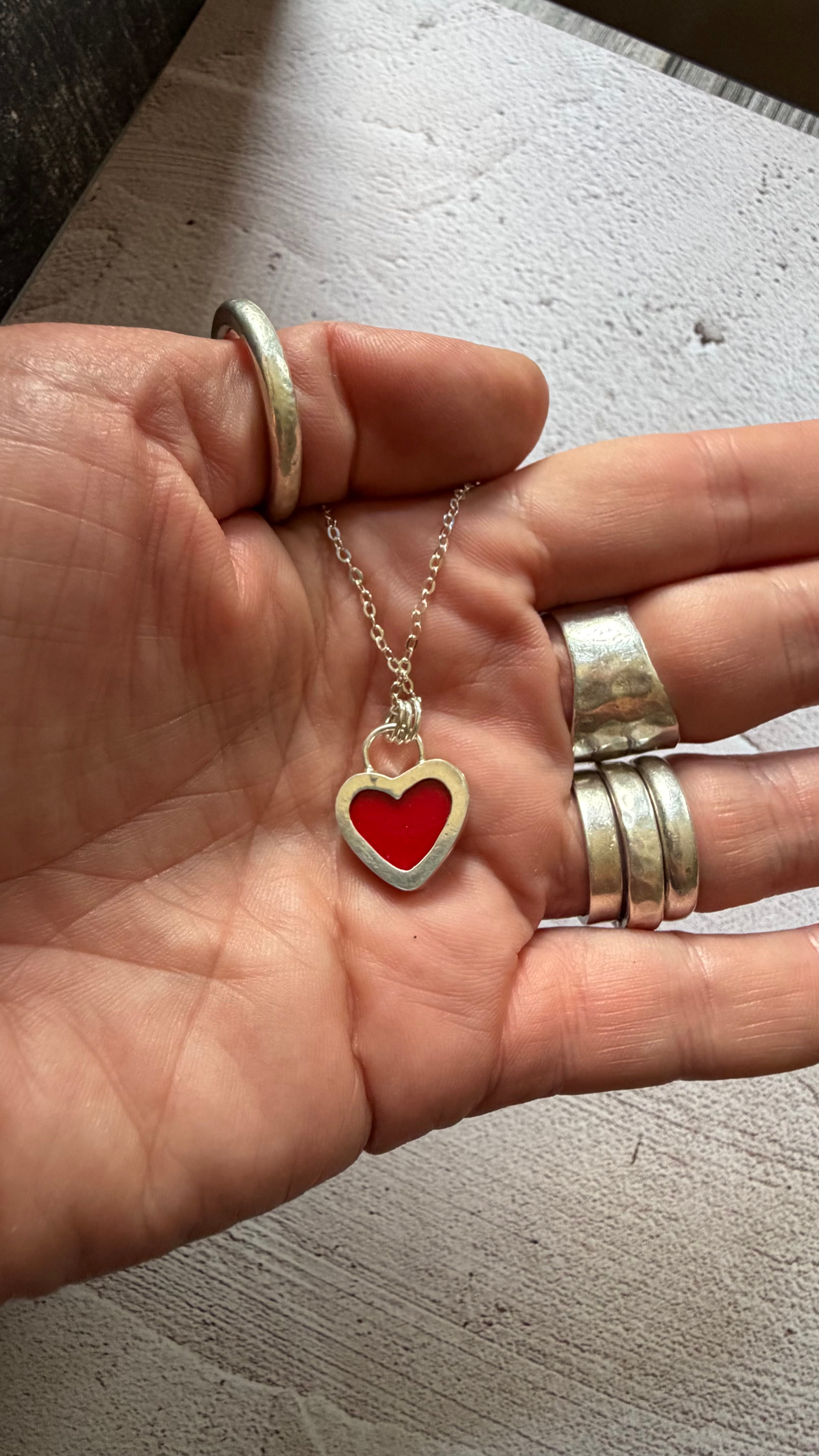 Rosarita Heart Pendant