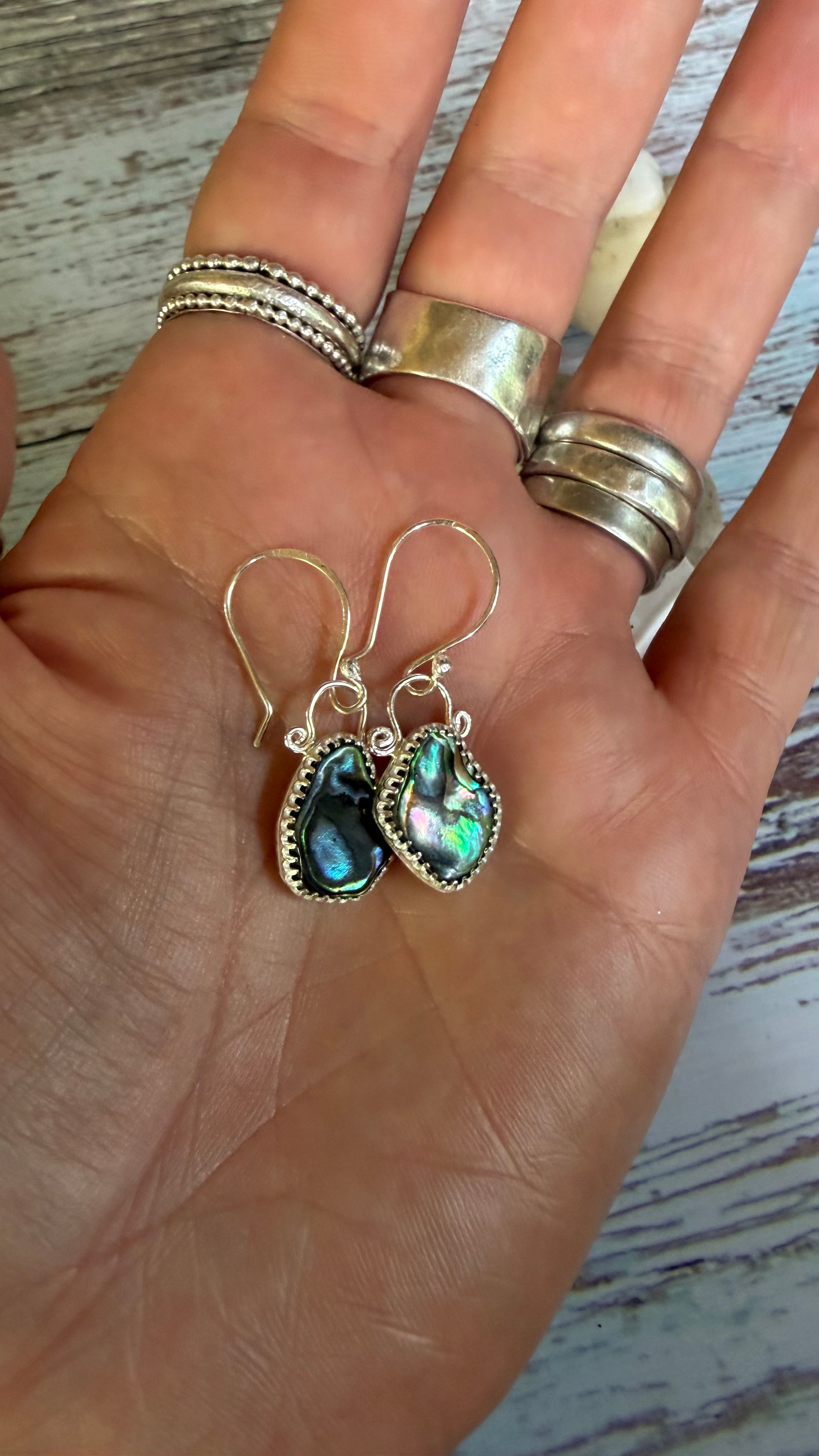 New Zealand Paua shell Earrings